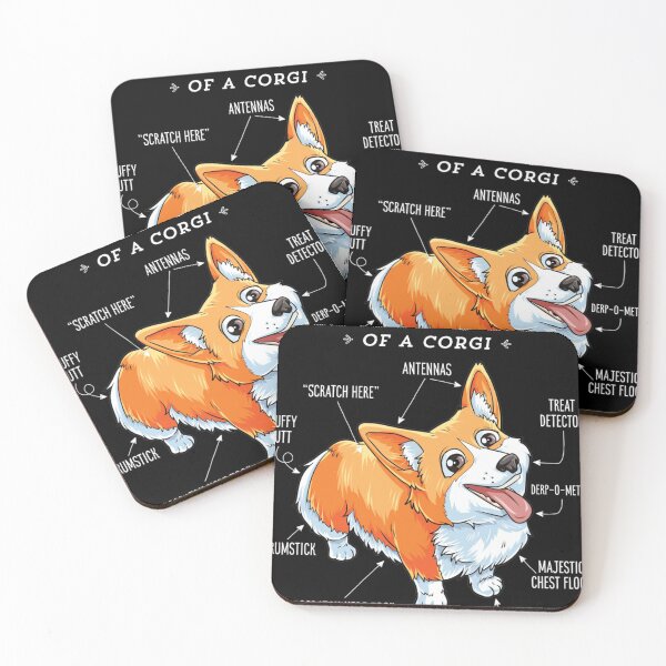 Item preview, Anatomy of a Corgi  designed and sold by jesseamyana.