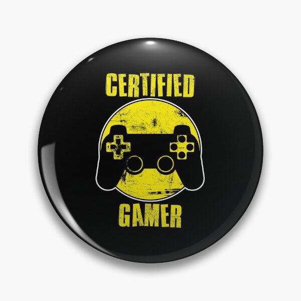 Item preview, Certified Gamer, Gift for a Gamer designed and sold by FNStuff.