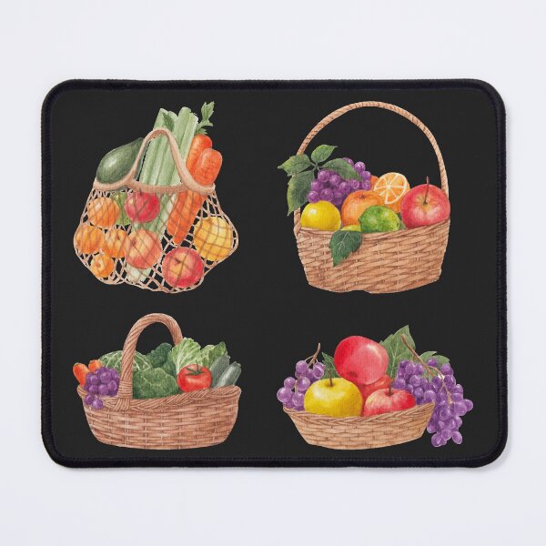 Item preview, Healthy Basket of Fruits and Veggies Pack designed and sold by Alicia Chee.