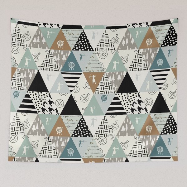 Item preview, Archery Triangle Pattern designed and sold by Mnightsa.
