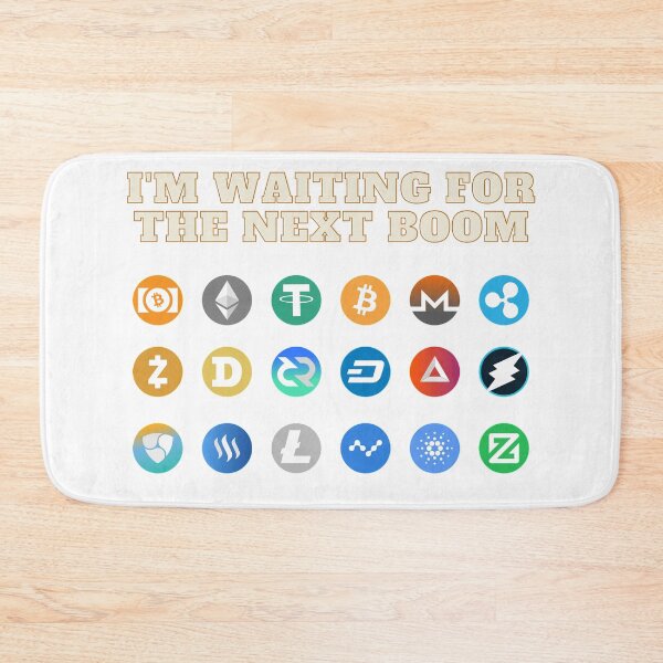 Item preview, Crypto - I'm waiting for the NEXT BOOM designed and sold by rgsblo.