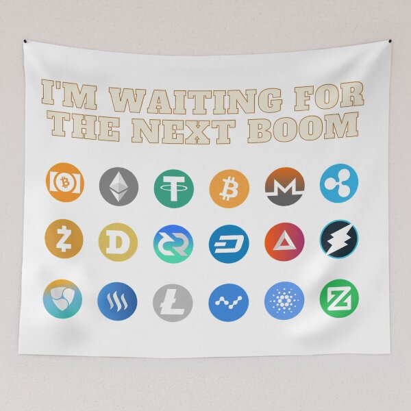 Item preview, Crypto - I'm waiting for the NEXT BOOM designed and sold by rgsblo.