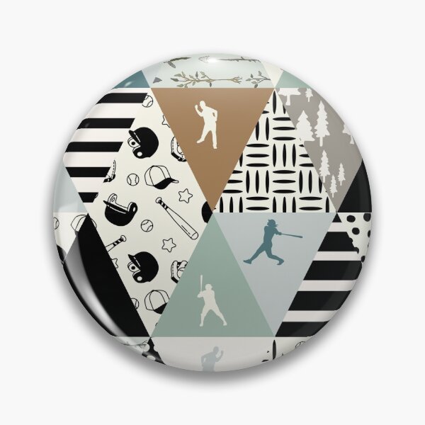 Item preview, Baseball Triangle Pattern designed and sold by Mnightsa.