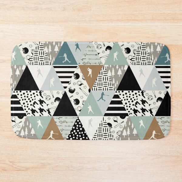 Item preview, Baseball Triangle Pattern designed and sold by Mnightsa.