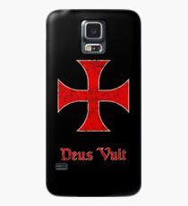 Deus Vult Crusader Templar Cross Case/Skin for Samsung Galaxy