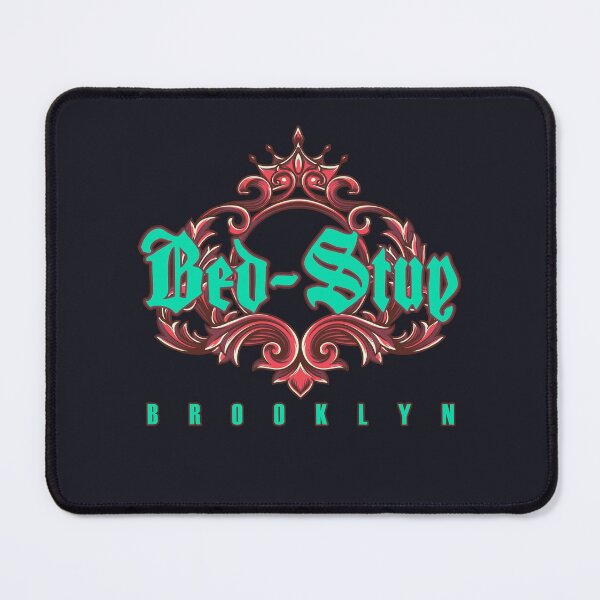 Item preview, Bed-Stuy, Brooklyn - Aqua, Red Crown designed and sold by Chubuter.