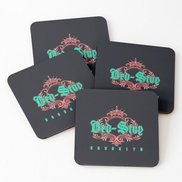 Item preview, Bed-Stuy, Brooklyn - Aqua, Red Crown designed and sold by Chubuter.