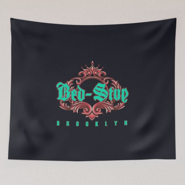 Item preview, Bed-Stuy, Brooklyn - Aqua, Red Crown designed and sold by Chubuter.