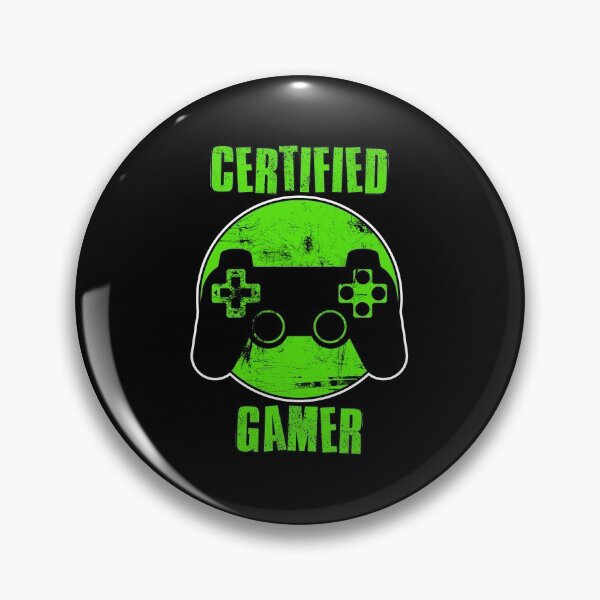Item preview, Certified Gamer, Gift for a Gamer designed and sold by FNStuff.
