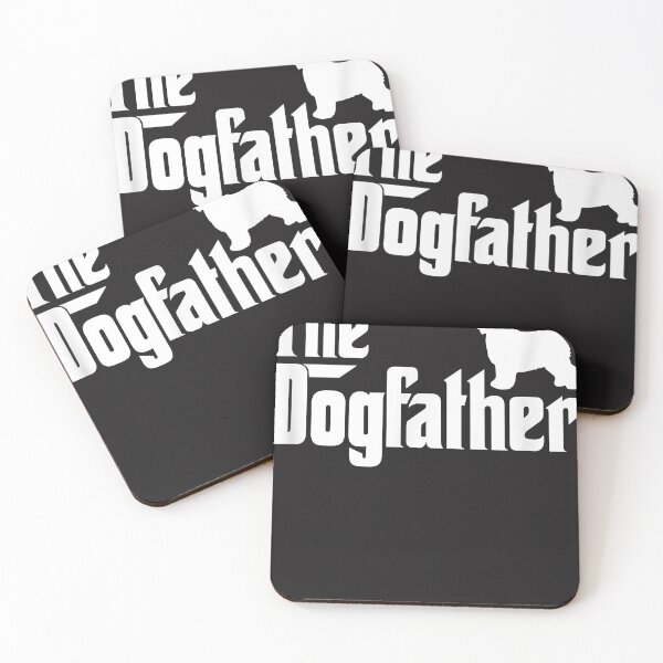Item preview, Old English Sheepdog The DogFather T-Shirt designed and sold by RobertThompson5.