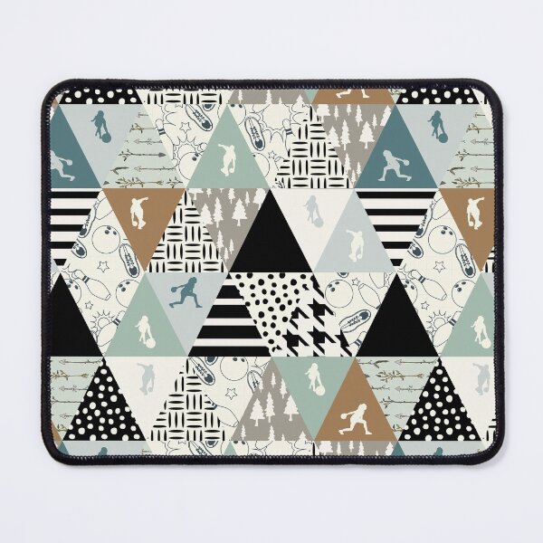 Item preview, Bowling Triangle Pattern designed and sold by Mnightsa.