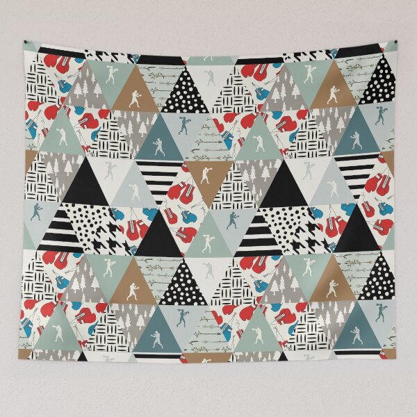 Item preview, Boxing Triangle Pattern designed and sold by Mnightsa.