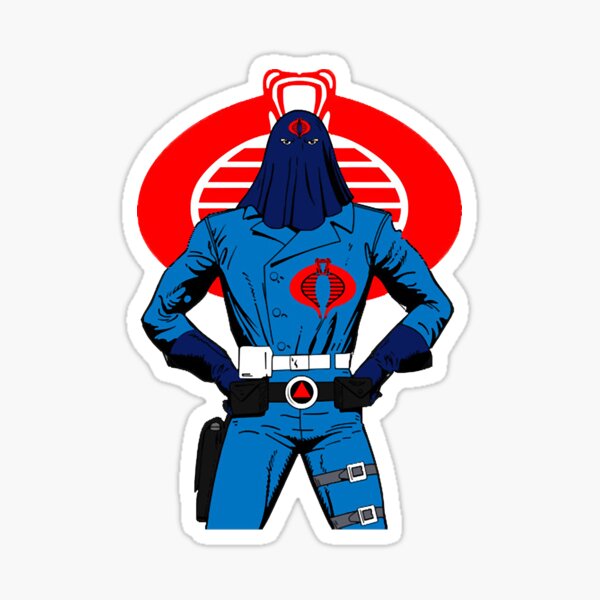 Item preview, Cobra Commander Cartoon Colors designed and sold by Joan1Rutherford.