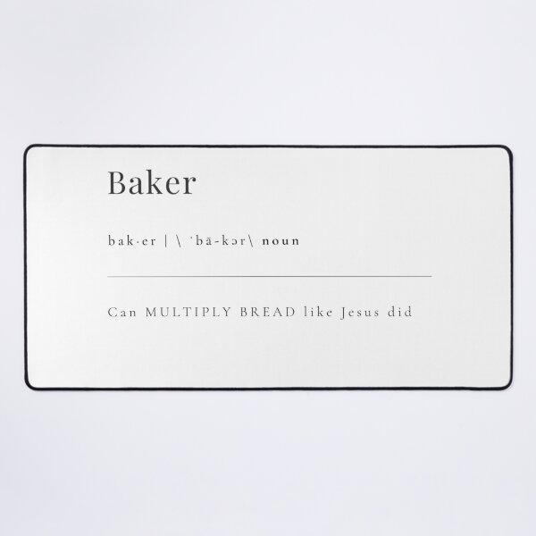 Artikelvorschau, Bäcker - kann BROT MULTIPLIZIEREN wie Jesus es tat entworfen und verkauft von rgsblo.