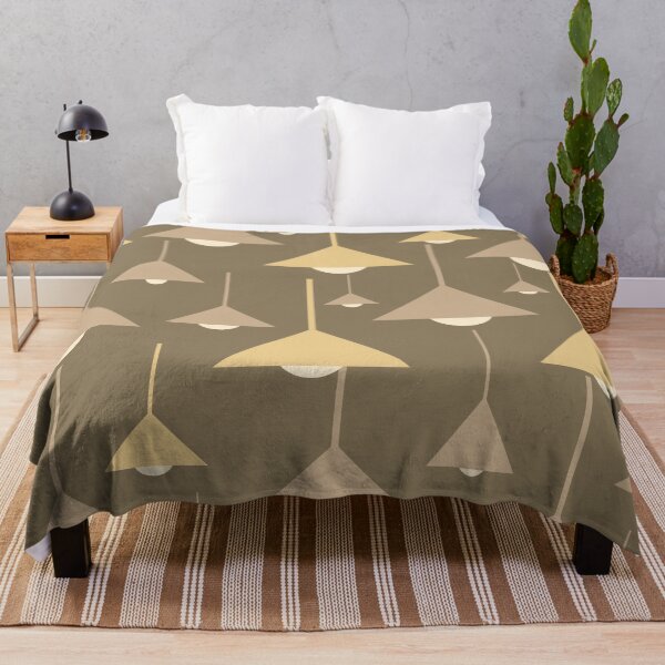 Item preview, Triangle Hanging Lamps Pattern 09 Throw Pillow designed and sold by blueocan.