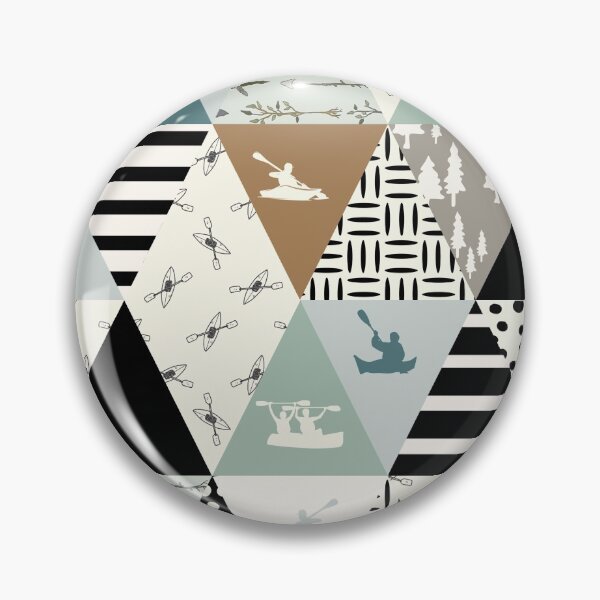 Item preview, Canoeing Triangle Pattern designed and sold by Mnightsa.