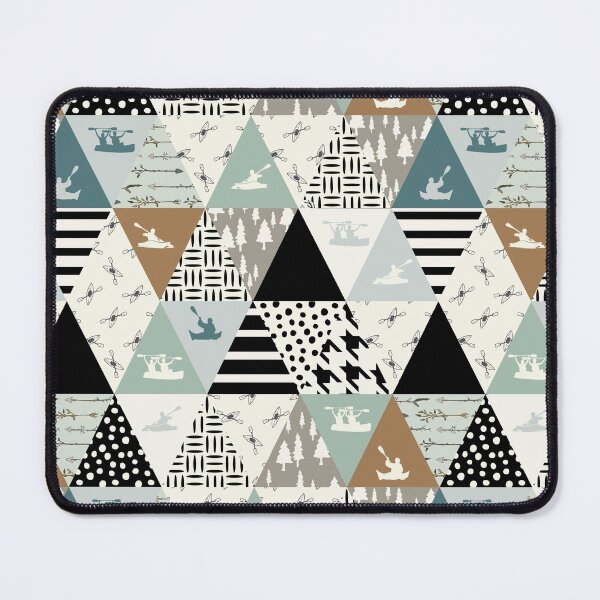 Item preview, Canoeing Triangle Pattern designed and sold by Mnightsa.