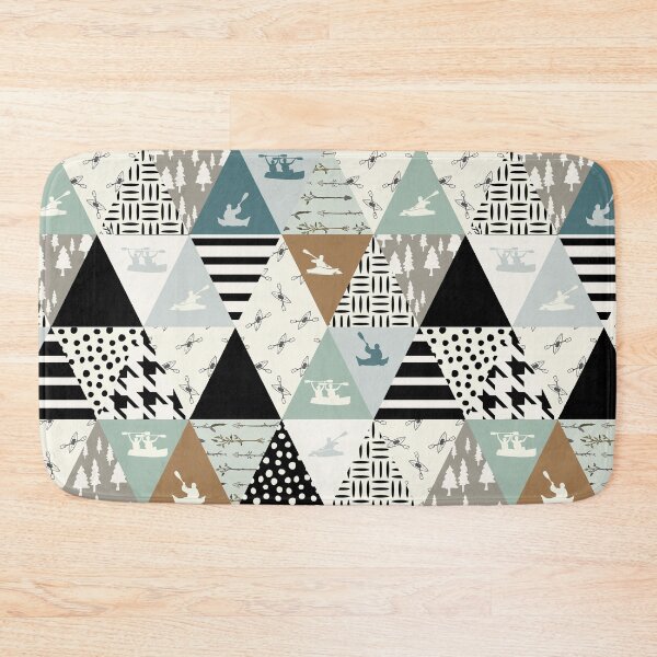 Item preview, Canoeing Triangle Pattern designed and sold by Mnightsa.