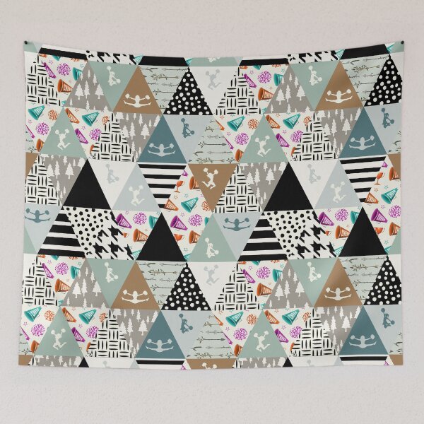 Item preview, Cheerleading Triangle Pattern designed and sold by Mnightsa.