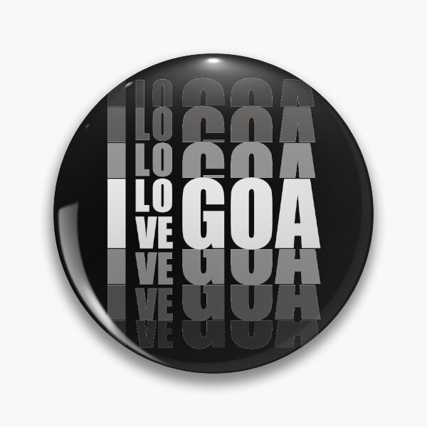 Artikelvorschau, Ich liebe Goa | Typografie-Design | Urlaub | Goa-Strand entworfen und verkauft von DrawingBoard.