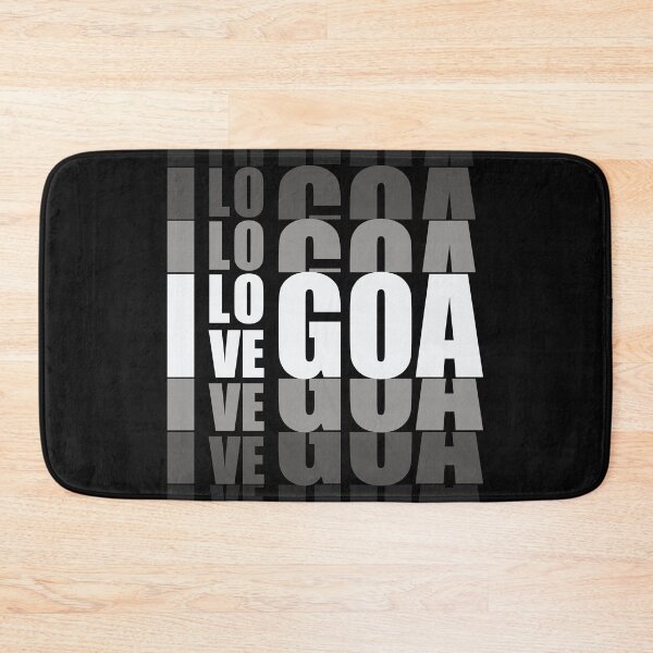 Item preview, I love Goa | Typography Design | Vacation | Goa Beach designed and sold by DrawingBoard.