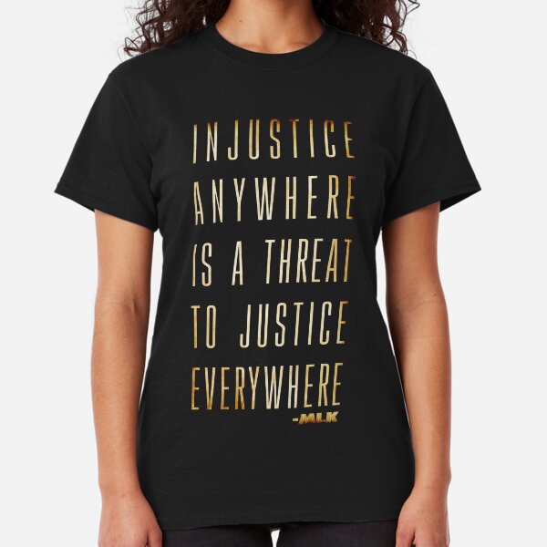 Martin Luther King Jr. Typography Quotes Classic T-Shirt