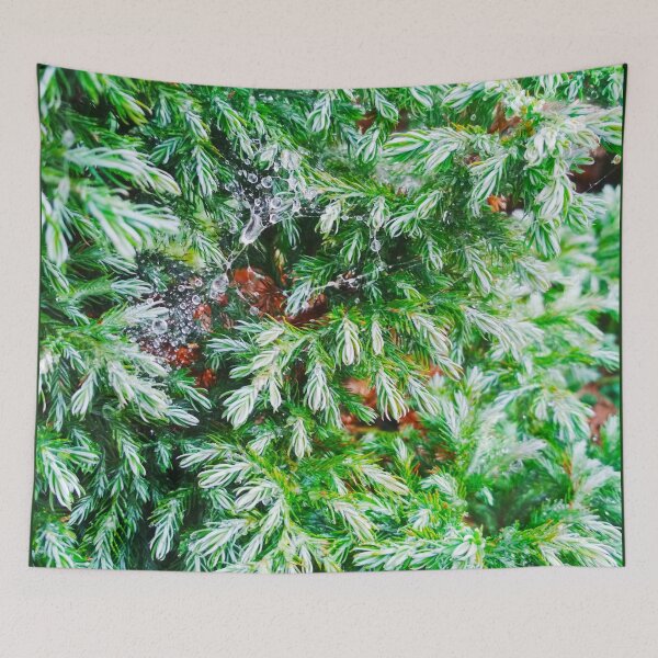 Item preview, Copy of Fir tree covered with drops of rain designed and sold by helenkaiy.