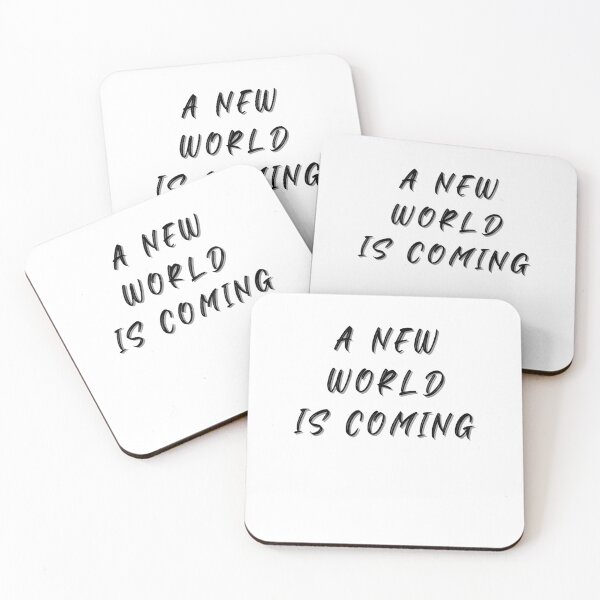 Item preview,  A new world is coming,  Earth Day, wizard wordsmith   designed and sold by WizardWordSmith.