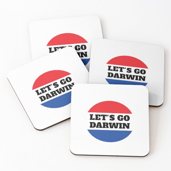 Item preview, Let's Go Darwin designed and sold by FunTextArt.