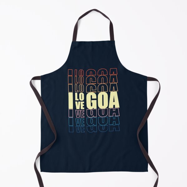 Item preview, I love Goa | Beach Typography | Repeated Text | Vacation | Goa Beach designed and sold by DrawingBoard.