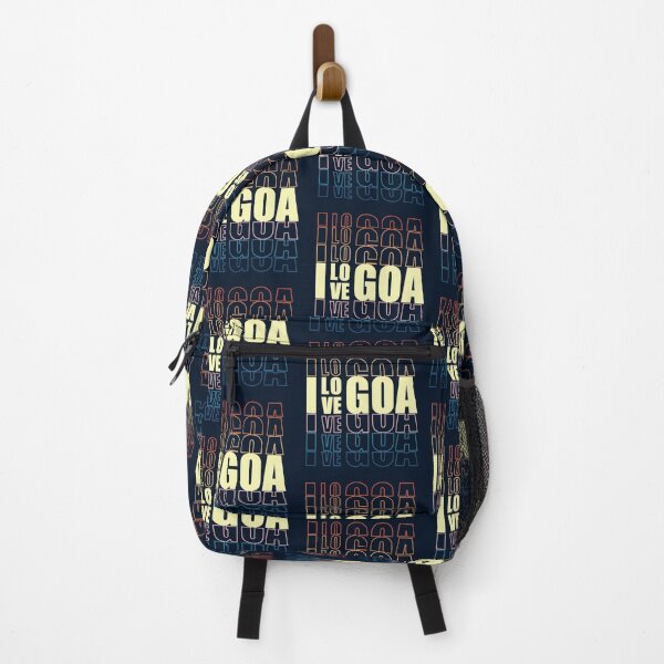 Item preview, I love Goa | Beach Typography | Repeated Text | Vacation | Goa Beach designed and sold by DrawingBoard.