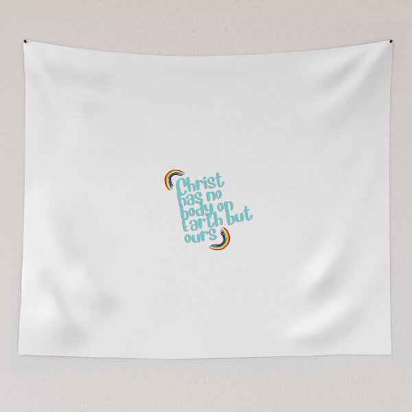 Item preview, “Christ has no body on Earth but ours.” designed and sold by storeAN.