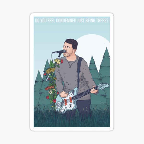 Jesse Lacey Brand New Sowing Season Sticker for Sale by breathlessmouse