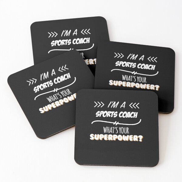 Item preview, Sports Coach Funny Superpower Slogan Gift for every Sports Coach Funny Slogan Hobby Work Worker Grap designed and sold by TerryLyons434.