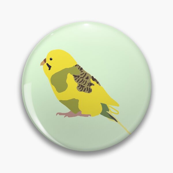 Item preview, Yellow budgie designed and sold by froggiesdesigns.