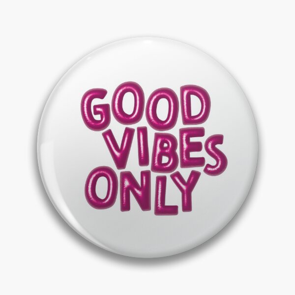 Item preview, Good Vibes Only (Pink) designed and sold by RanRanDesigns.