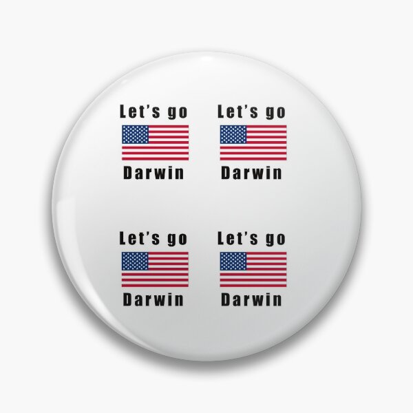 Item preview,  Let’s go Darwin sticker pack designed and sold by Yuchi1.