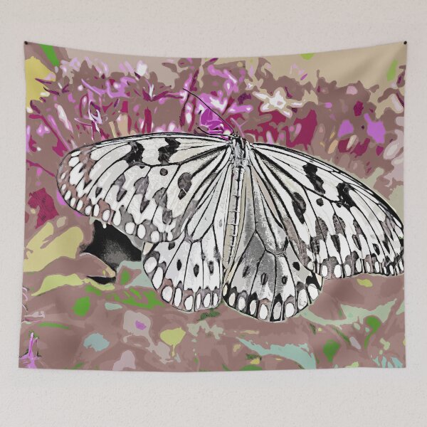 Item preview, Beautiful butterfly on a flower color art designed and sold by artdragongift 15.