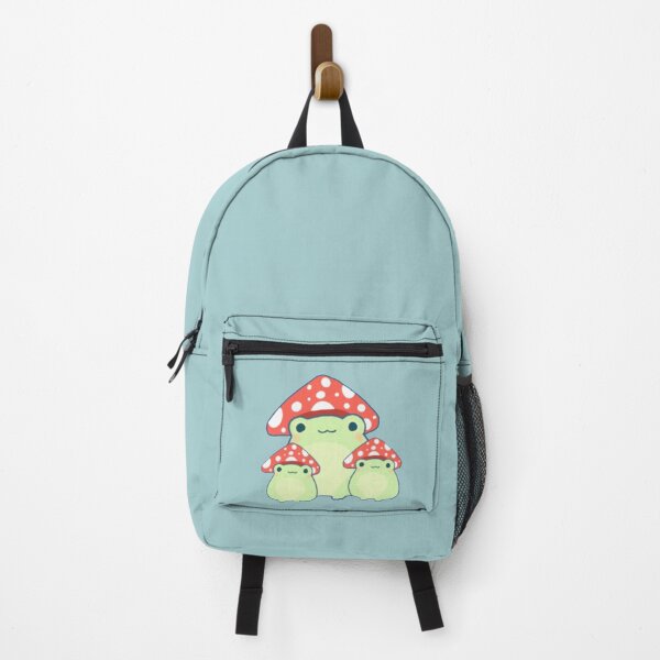 Item preview, mushroom frog family designed and sold by froggiesdesigns.