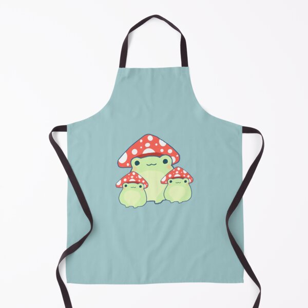 Item preview, mushroom frog family designed and sold by froggiesdesigns.
