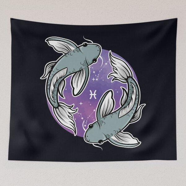 Item preview, Pisces Zodiac Fishes designed and sold by SpeakSarcasm.