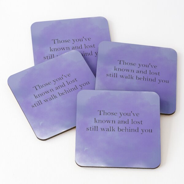 Item preview, Those you've known and lost still walk behind you designed and sold by TheresaKalb-Art.