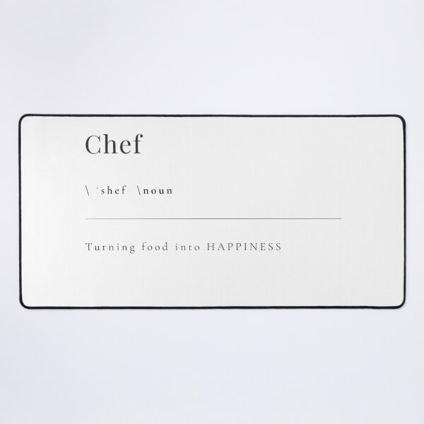 Item preview, Chef - turning food into HAPPINESS designed and sold by rgsblo.