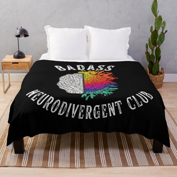 Item preview, Neurodivergent T-ShirtFunny ADHD Badass Neurodivergent Club ADD Austism Aspergers designed and sold by KerNotson.