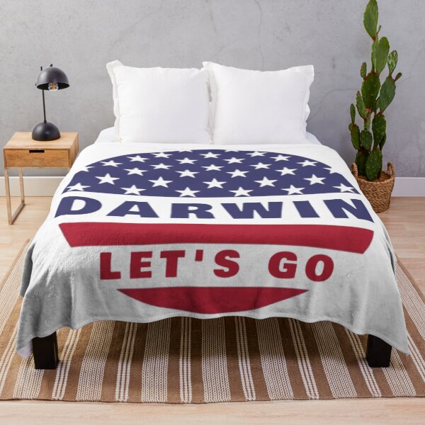 Item preview, Let's Go Darwin - Funny Sarcastic Quotes designed and sold by Delandor.