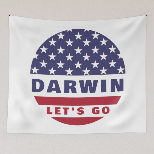 Item preview, Let's Go Darwin - Funny Sarcastic Quotes designed and sold by Delandor.