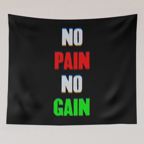 Item preview, No Pain No Gain T-ShirtNO PAIN NO GAIN designed and sold by KerNotson.