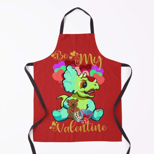 Item preview, Be My Valentine Triceratops #5 designed and sold by Hypnotees.