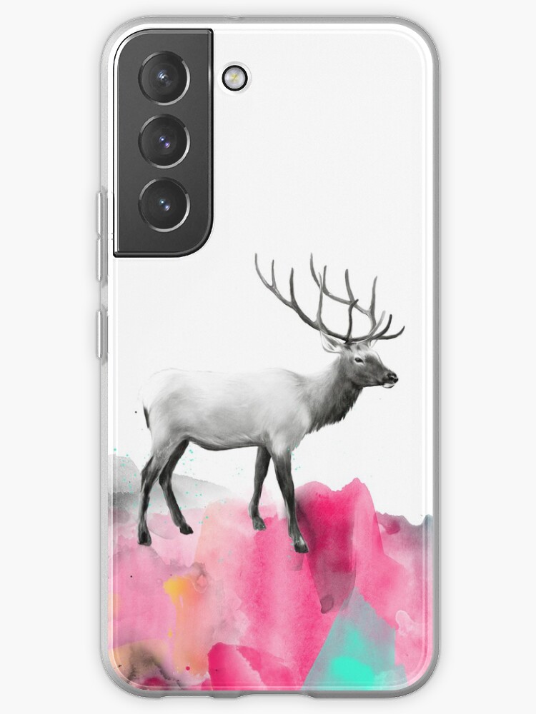 Thumbnail 1 of 4, Samsung Galaxy Phone Case, Wild No.2 // Elk designed and sold by Amy Hamilton.