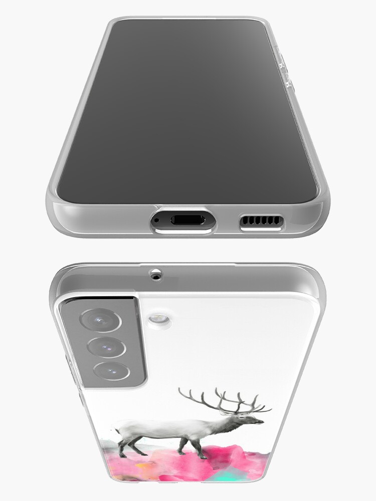 Thumbnail 3 of 4, Samsung Galaxy Phone Case, Wild No.2 // Elk designed and sold by Amy Hamilton.
